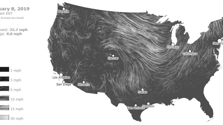 Wind Advisory for most of Iowa Tuesday WIND MAP | NEWSRADIO 1040 WHO