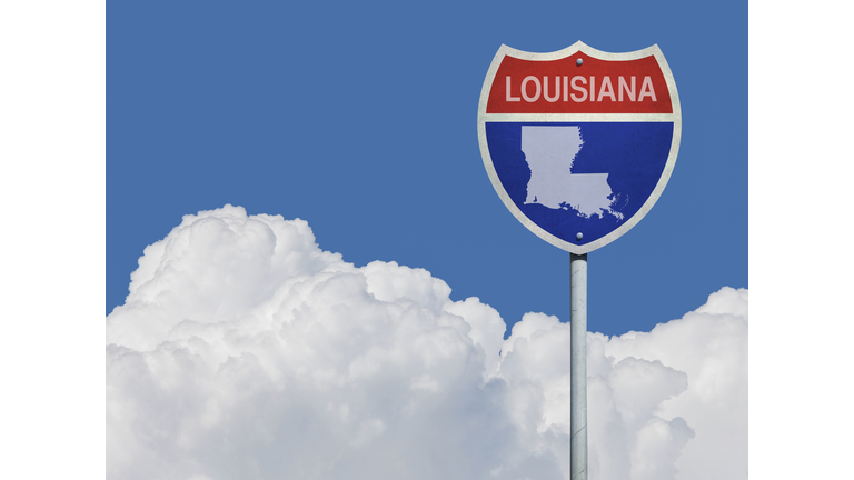 Louisiana Interstate Sign Getty RF