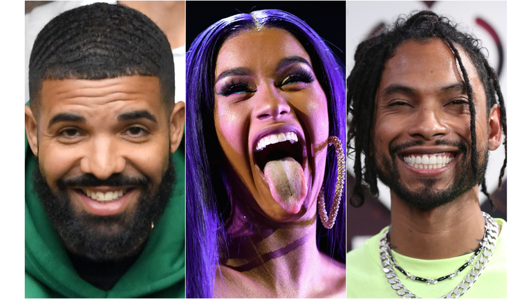 cardi-b-drake-miguel-iheartradio-awards-nominations