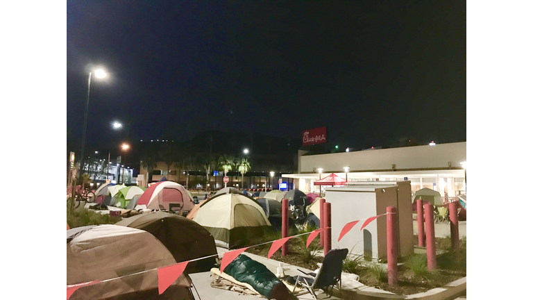 Chick-fil-a grand opening in Burbank