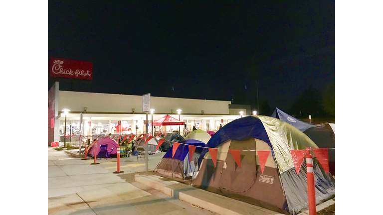 Chick-fil-a grand opening in Burbank