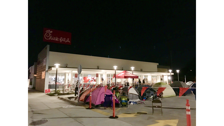 Chick-fil-a grand opening in Burbank