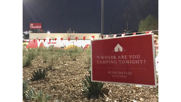 Chick-fil-a grand opening in Burbank