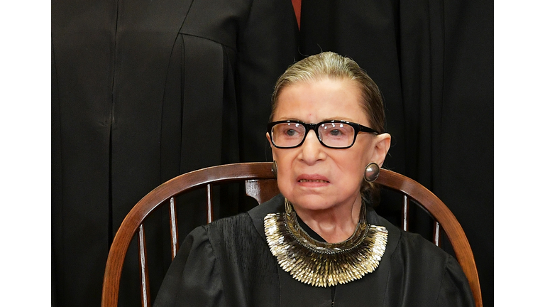 Justice Ruth Bader Ginsburg's recovery from cancer surgery is "on track,"