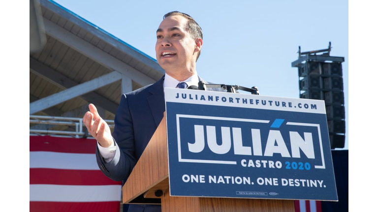 Juliàn Castro announces his candidacy for president of the United States 