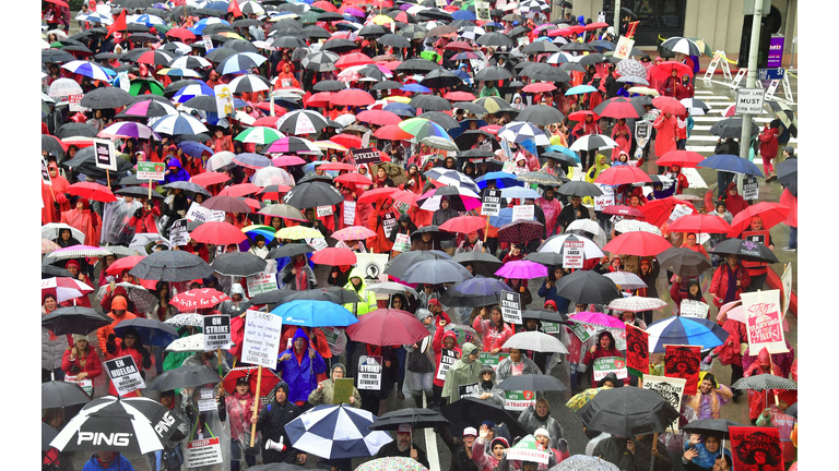 teacher strike continues for second day