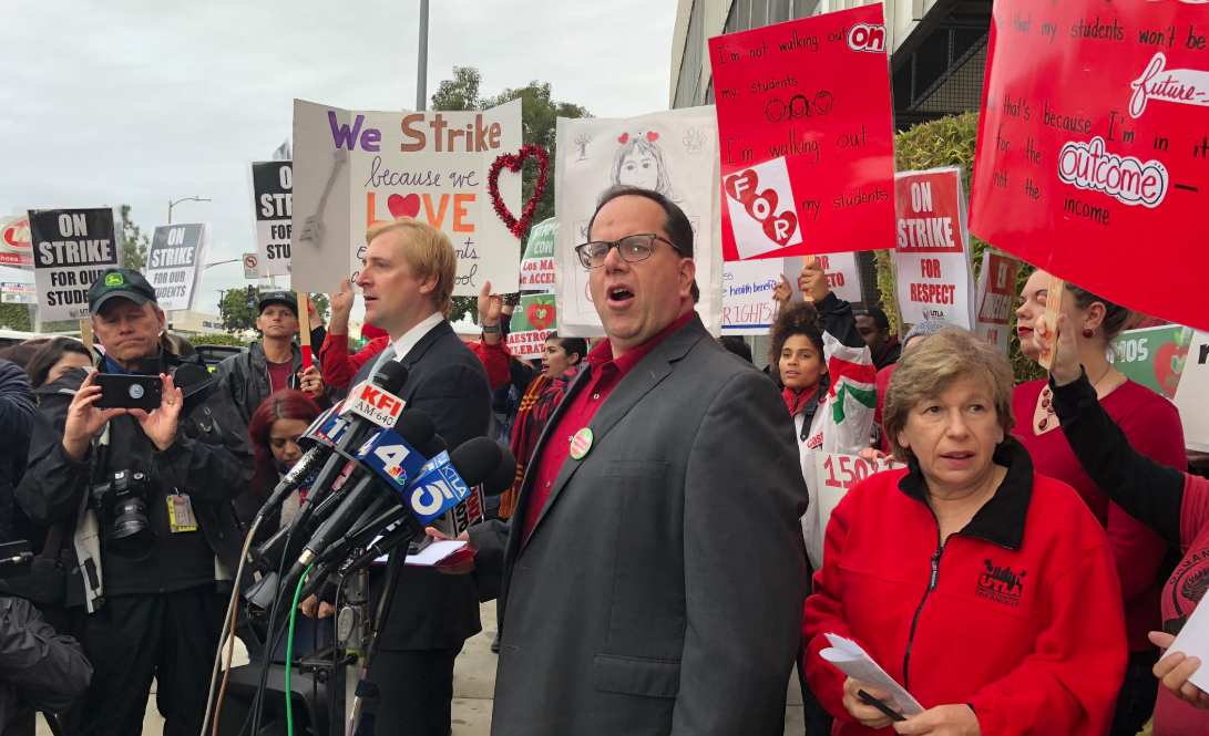 First Day of L.A. Teachers' Strike Cost School District $15 Million  - Thumbnail Image