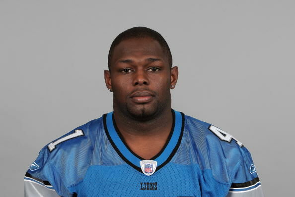  2007: Tony Beckham of the Detroit Lions poses for his 2007 NFL headshot at photo day in Detroit, Michigan.