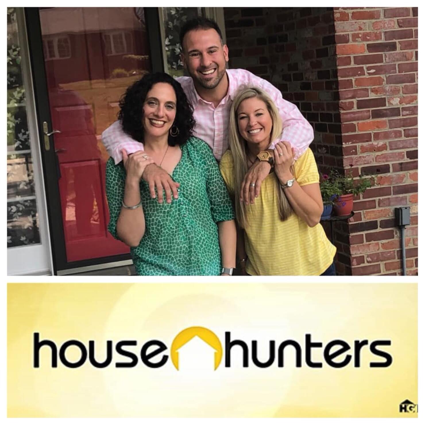 Delaware couple Matt & Jess Farina with their realtor Meredith Rosenthal to appear on HGTV's House Hunters