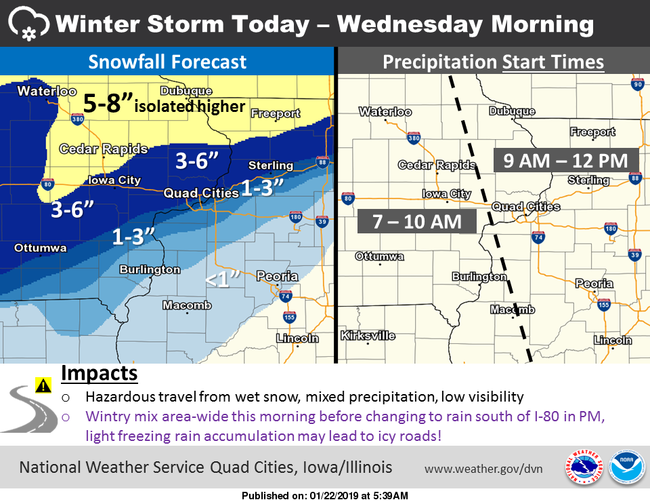 Ice then snow, Iowa snow totals up ICE & SNOW MAPS 1040 WHO