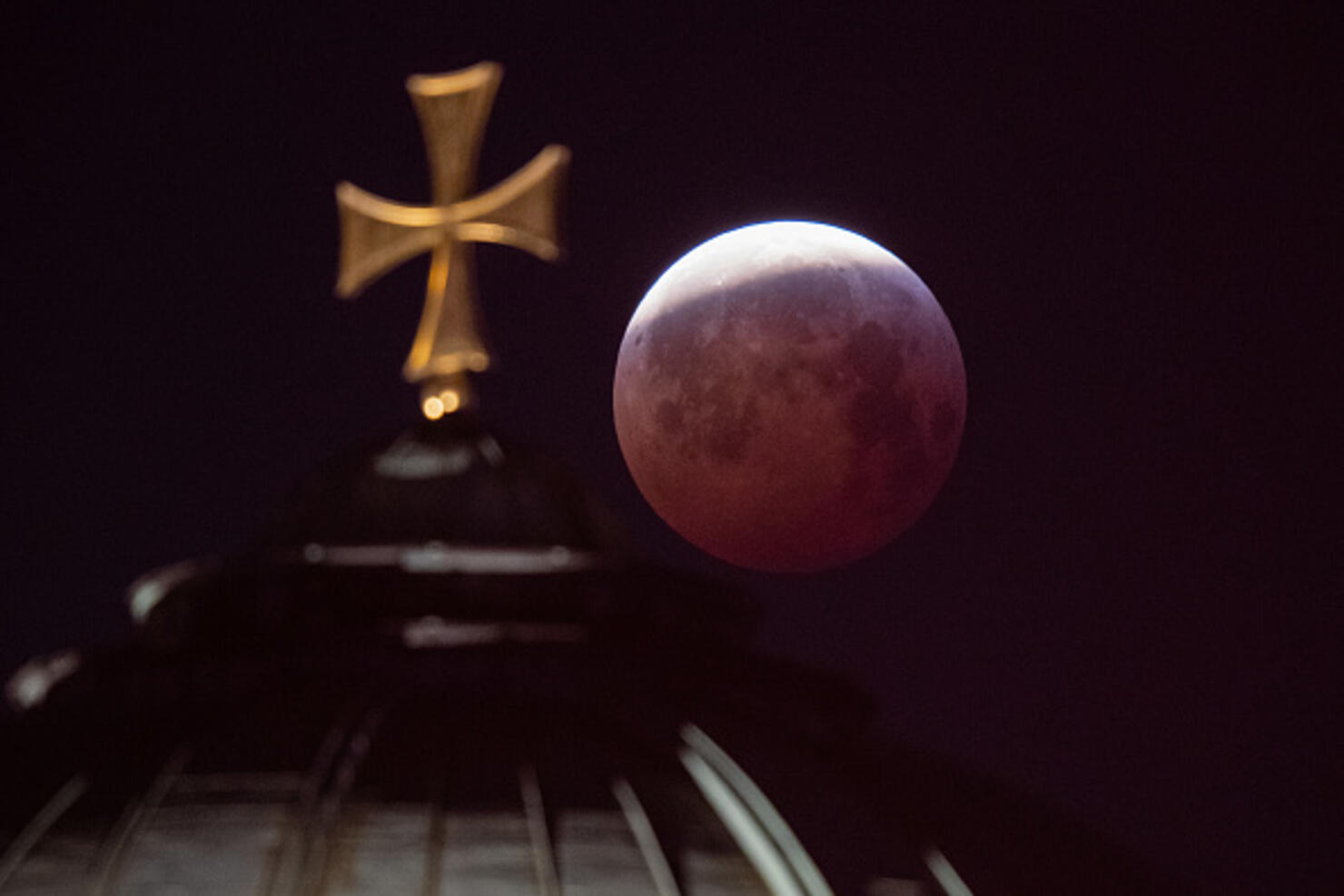 Blood Red Moon Eclipse