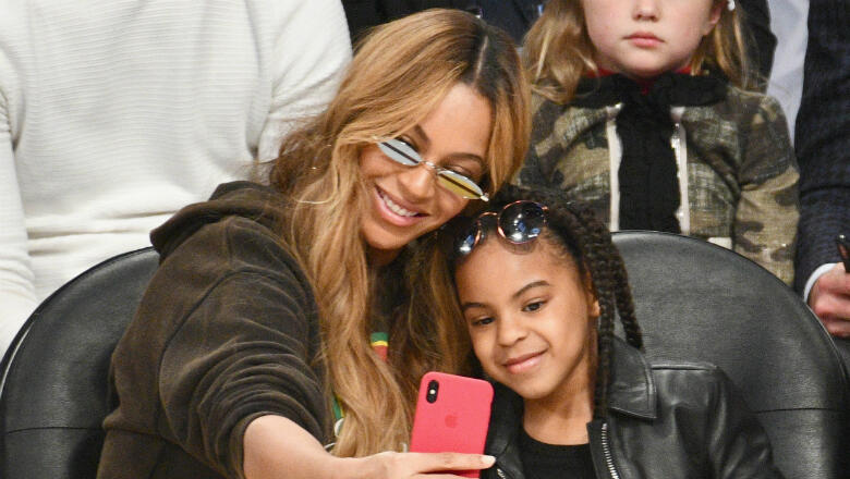 Beyoncé Shares Look-Alike Photo Of Herself & Daughter Blue Ivy Carter ...