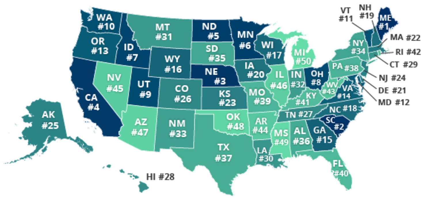 Worst drivers in America STATE BY STATE MAP iHeart