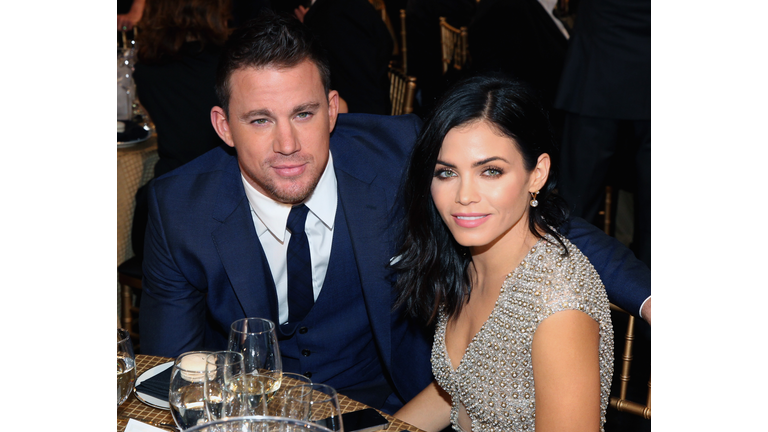Actor Channing Tatum (L) and actress Jenna Dewan Tatum attend The 18th Annual Hollywood Film Awards at The Palladium on November 14, 2014 in Hollywood, California. CASAMIGOS Tequila is brought to you by those who drink it. (Photo by Jonathan Leibson/Getty Images for CASAMIGOS Tequila)