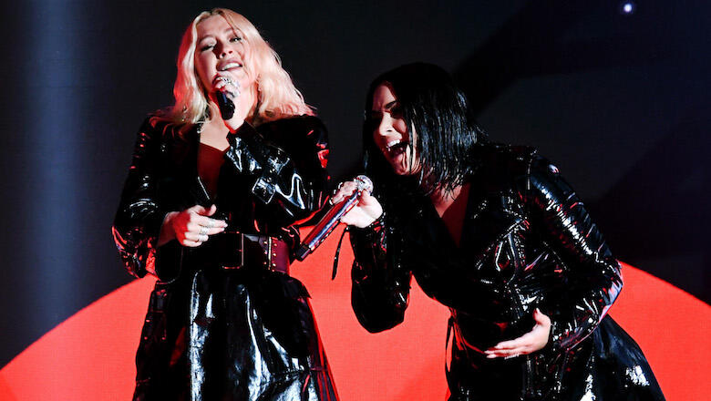 Christina Aguilera Praises 'Fierce' Fellow Grammy Nominee Demi Lovato - Thumbnail Image