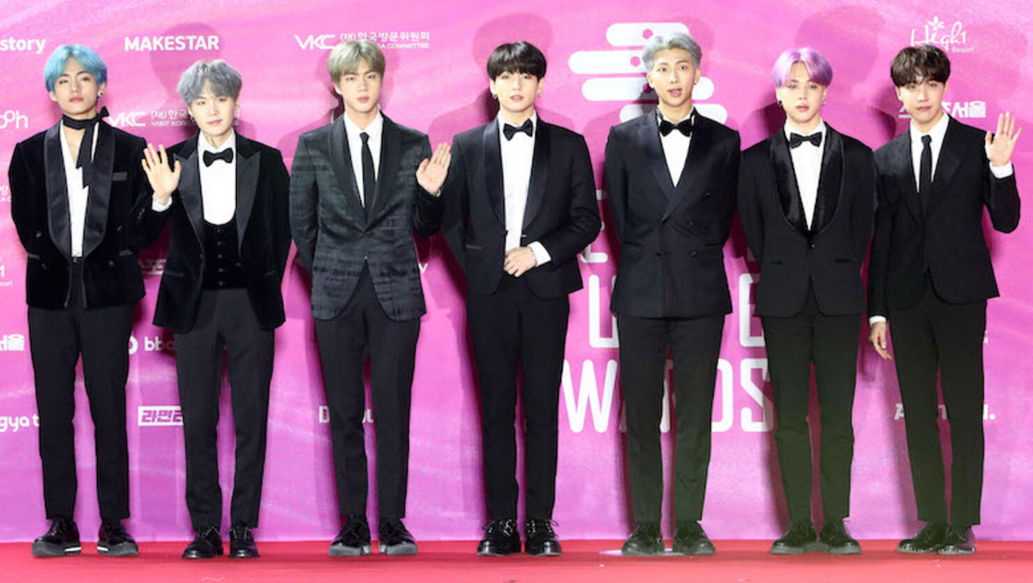 BTS Grammys Red Carpet 2019 Photos