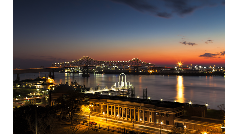 Baton Rouge Mississippi River Bridge Getty RF