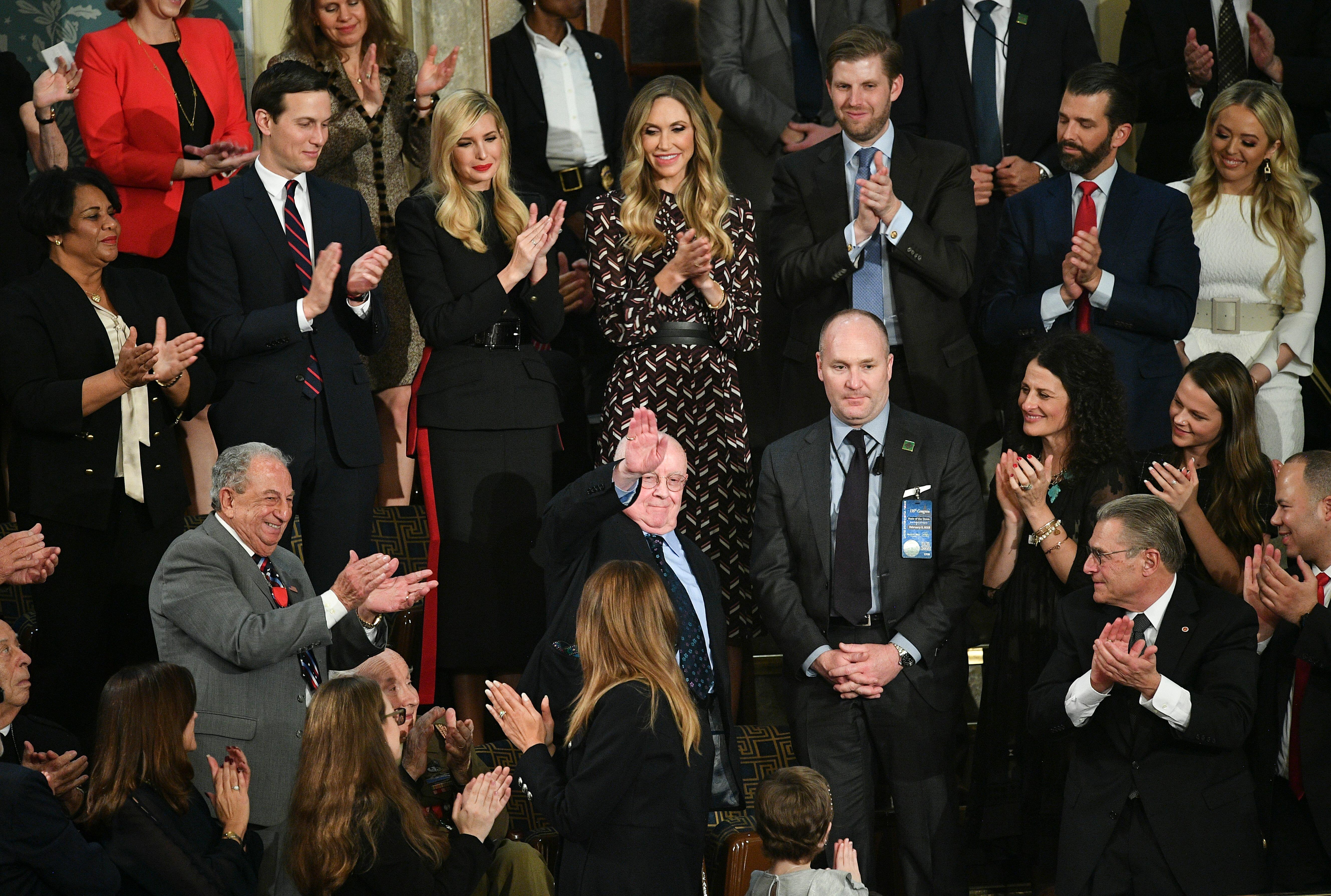 State of the Union Attendees Sing 