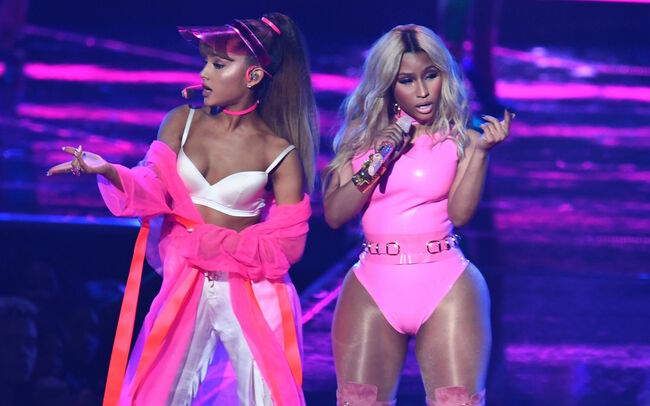Nicki Minaj Talks About Her Rumored Feud W Ariana Grande