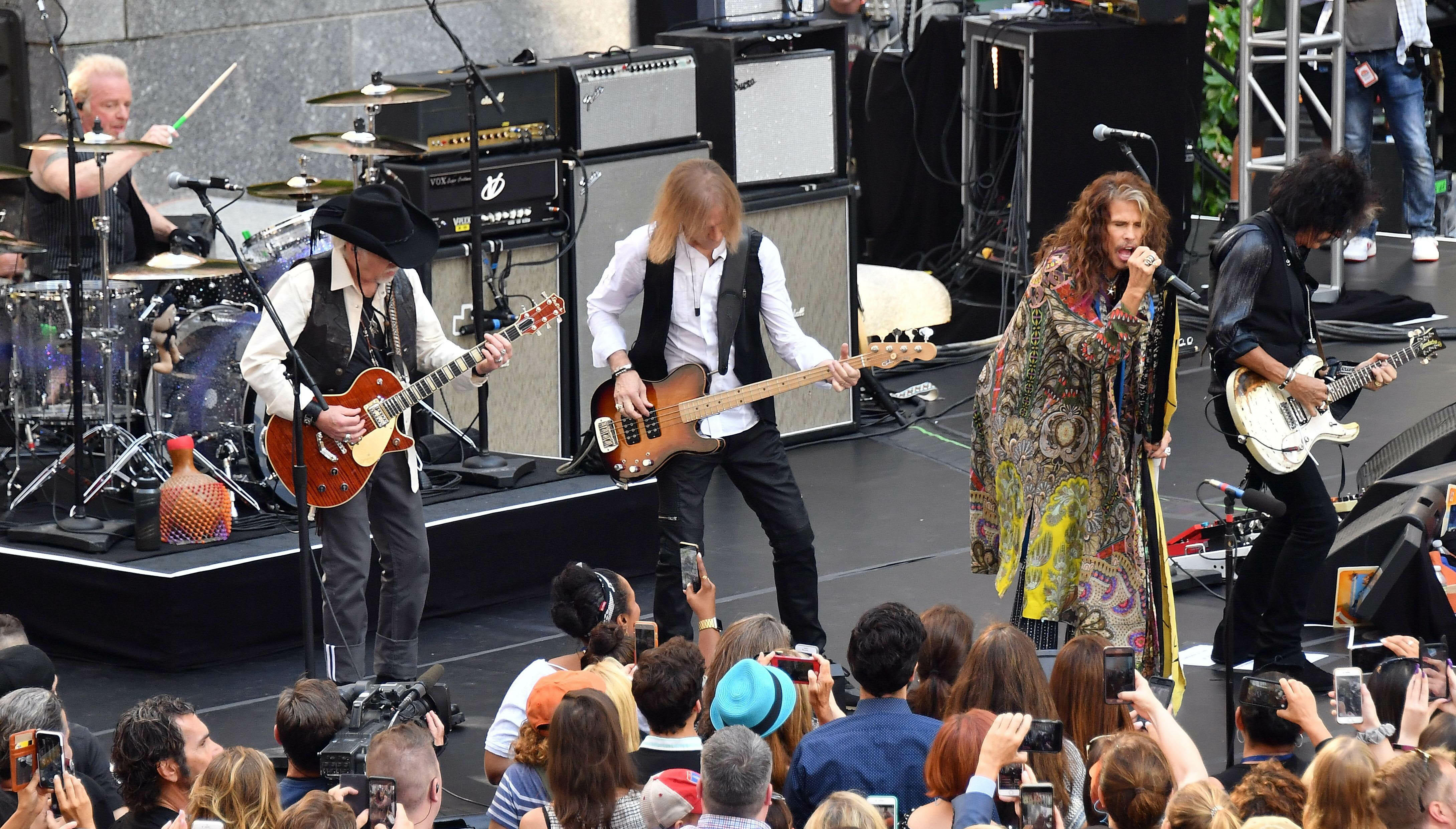 Aerosmith to Receive Hollywood Walk of Fame Star on Valentine's Day ...