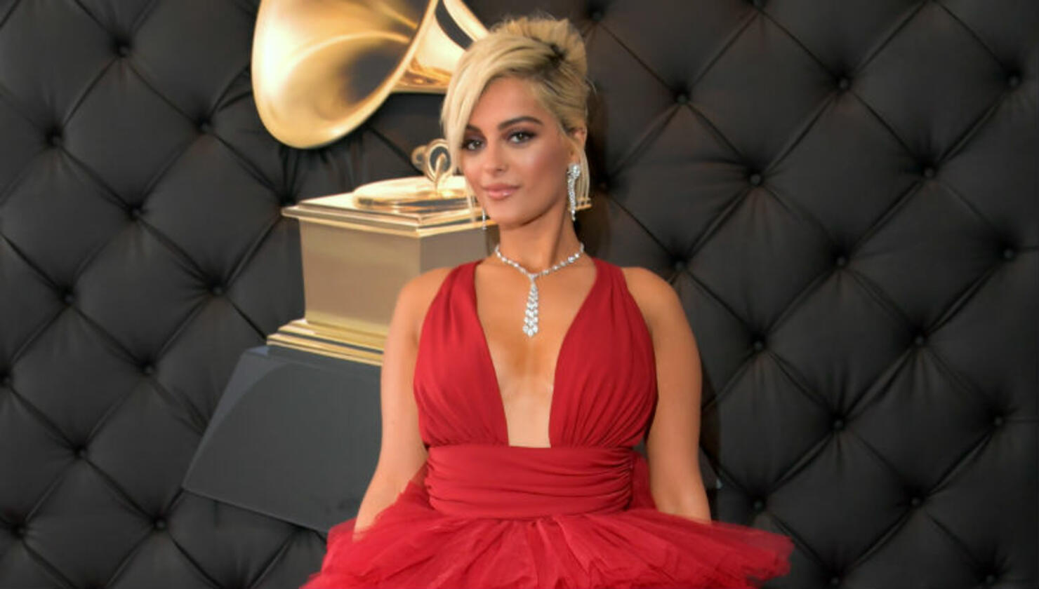 Bebe Rexha Stuns In Monsoori Dress At 19 Grammys See The Look Iheartradio