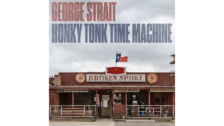 George Strait - 'Honky Tonk Time Machine' Album Cover Art