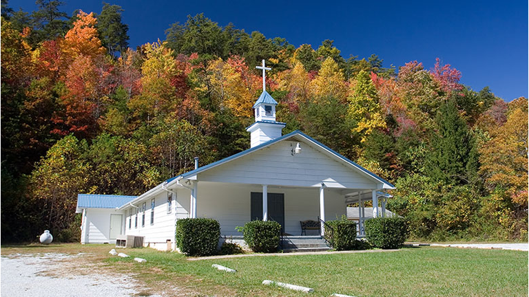 Small country church