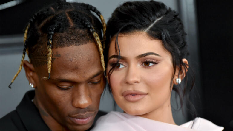 You Totally Missed Kylie Jenner Travis Scott Kissing At The Grammys   5c61d50a5a10328d69c03fbf