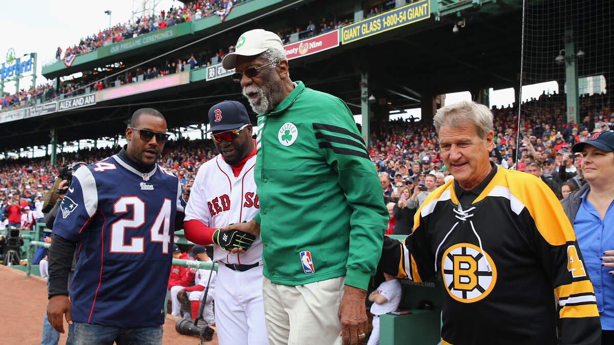 Watch B'Ball GOAT Bill Russell Blow Out 85 Birthday Candles 100.7