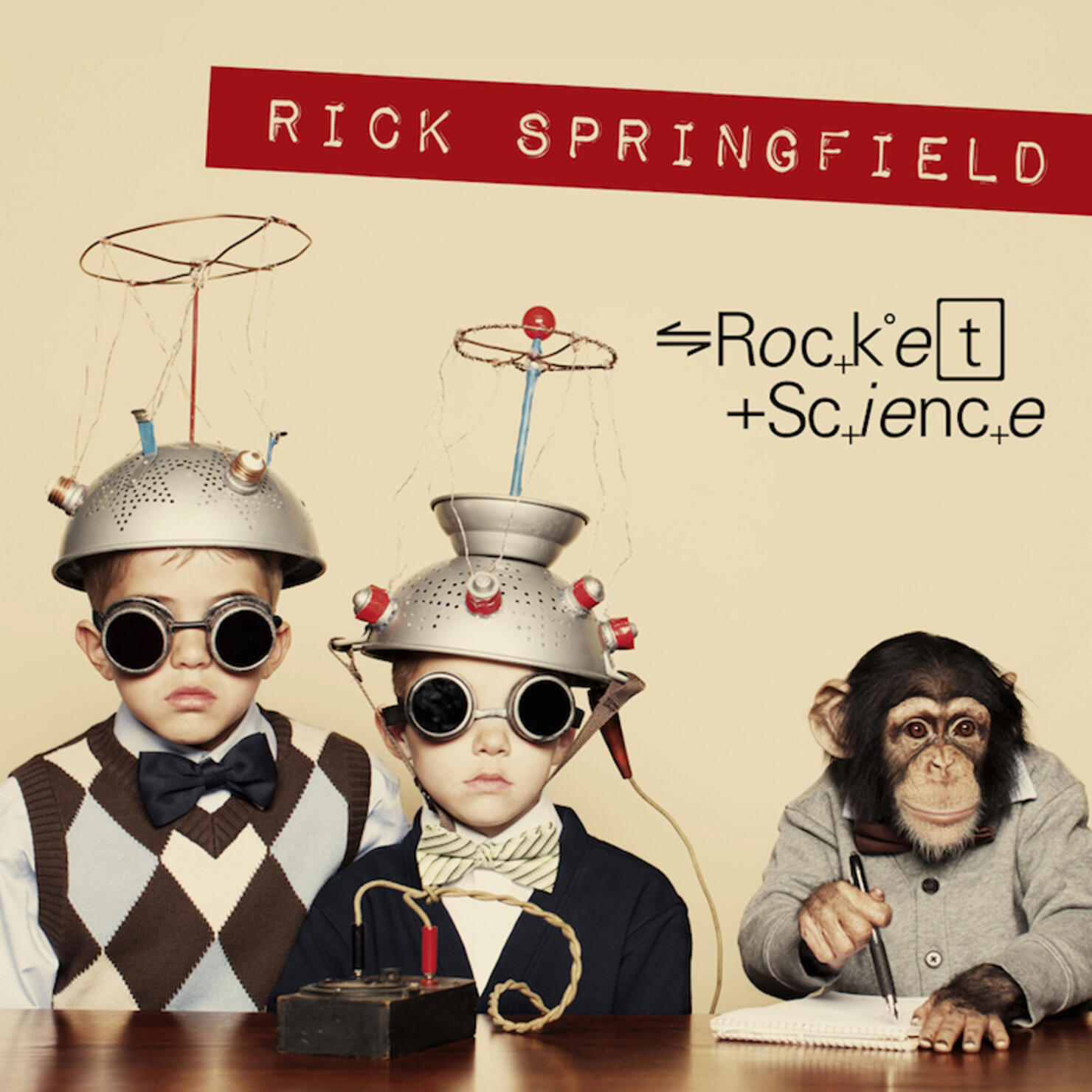 Rick Springfield - 'Rocket Science' Album Cover