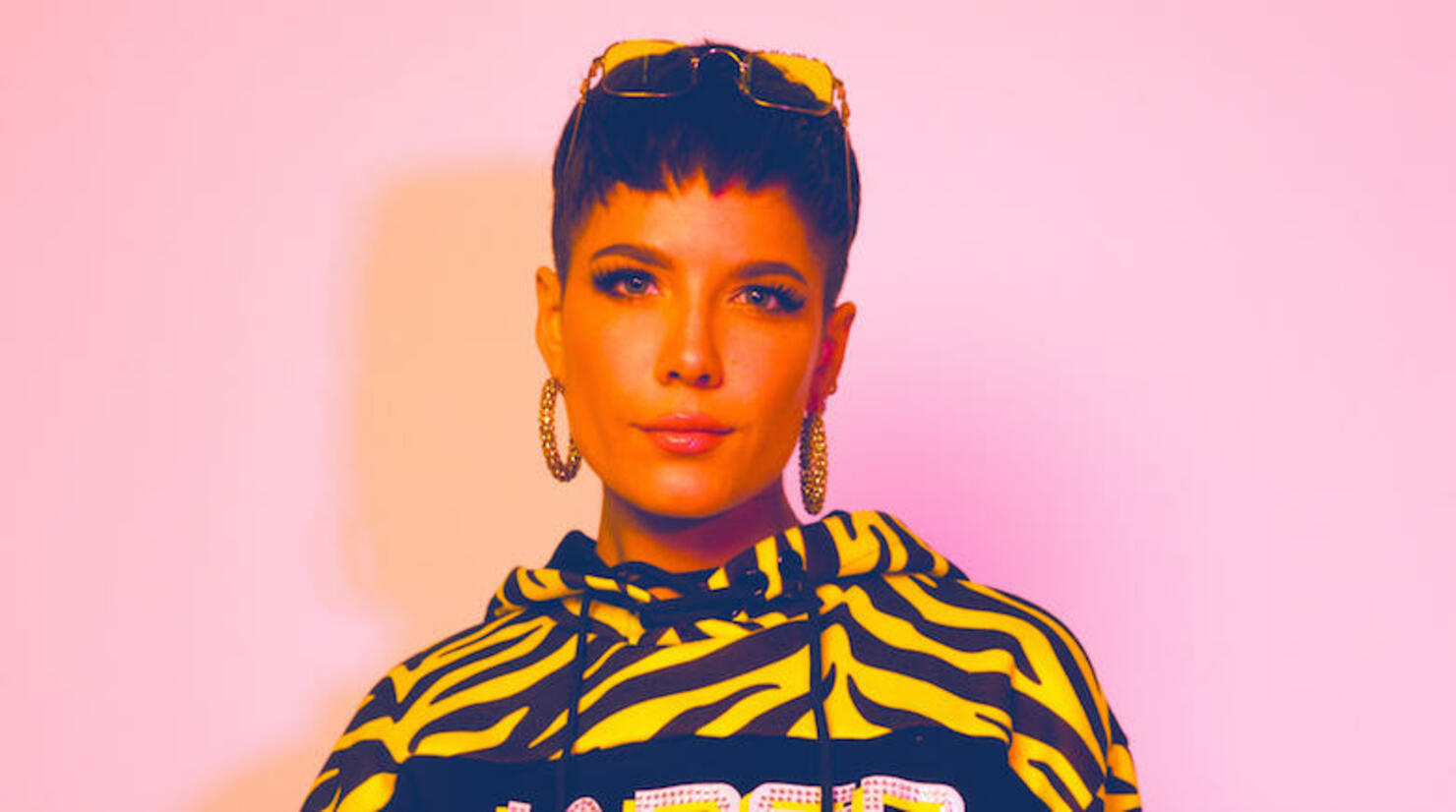 Halsey Just Got A Massive Tattoo Of Marilyn Manson On Her Torso iHeart