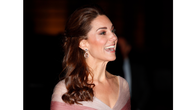Kate Middleton Wears Gucci Gown Ahead of Valentine's Day