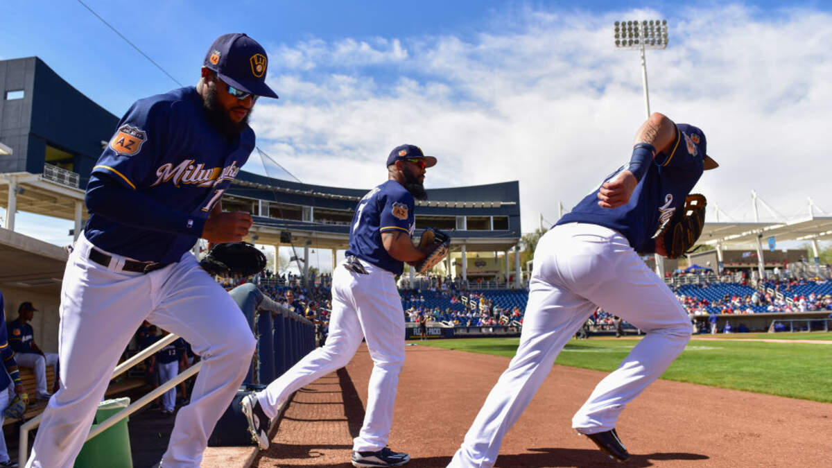 Brewers pitchers and catchers report... Baseball is back! Fox Sports