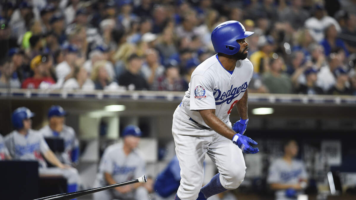 Dodgers' Andrew Toles out with personal matter