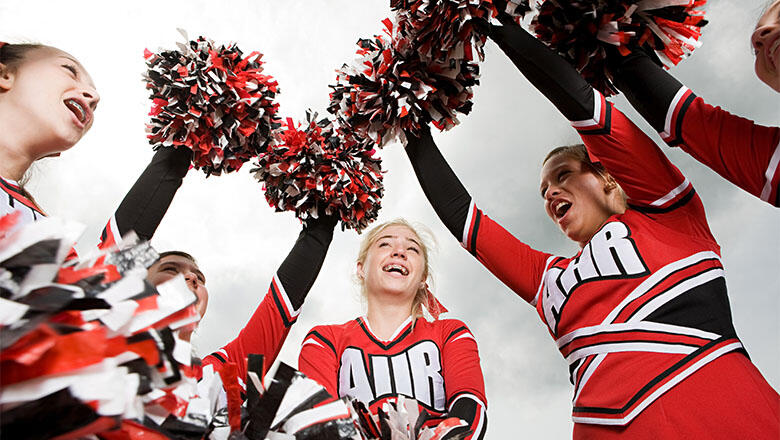 High School Cheerleaders Received Big Boobie And Big Booty Awards 