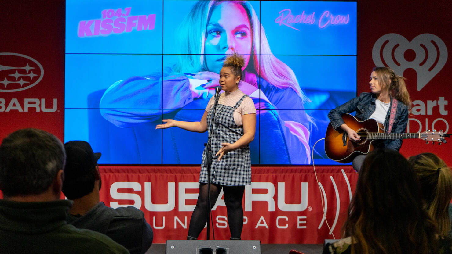 Rachel Crow Inside Our Subaru Sound Space
