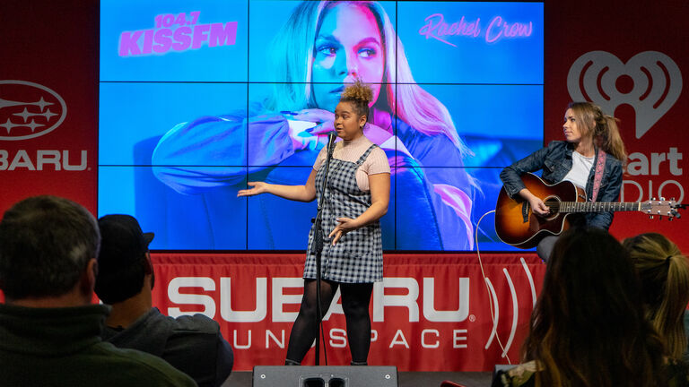 Rachel Crow Inside Our Subaru Sound Space