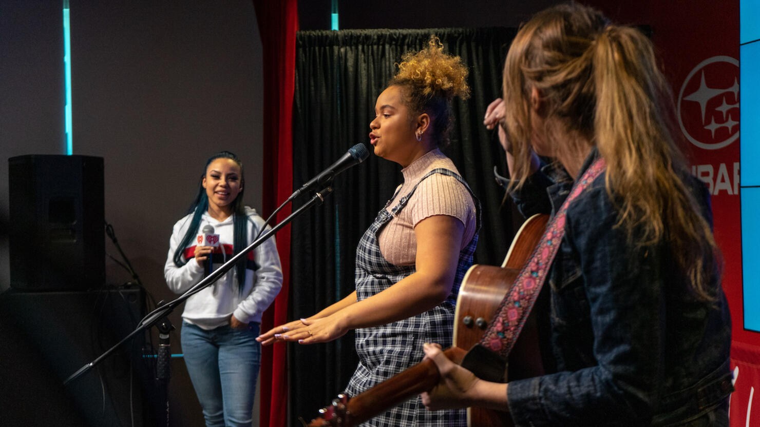 Rachel Crow Inside Our Subaru Sound Space