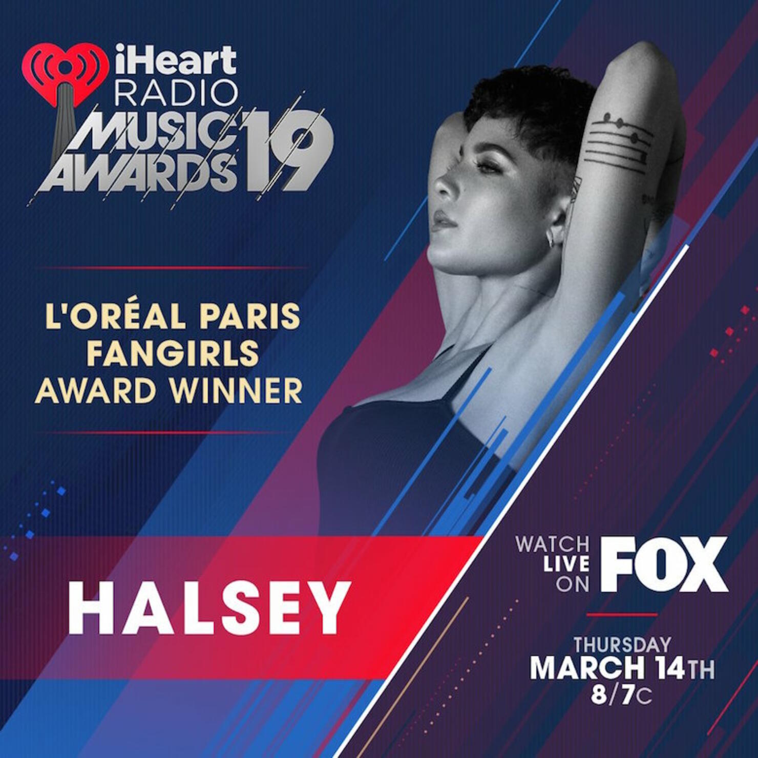 Halsey 2019 iHeartRadio Music Awards