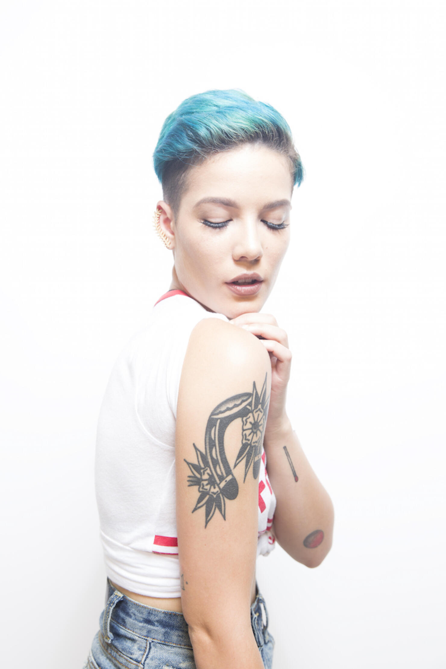 Tattoo Stories With Halsey Family Ink Matching Fan Tattoos More Iheartradio