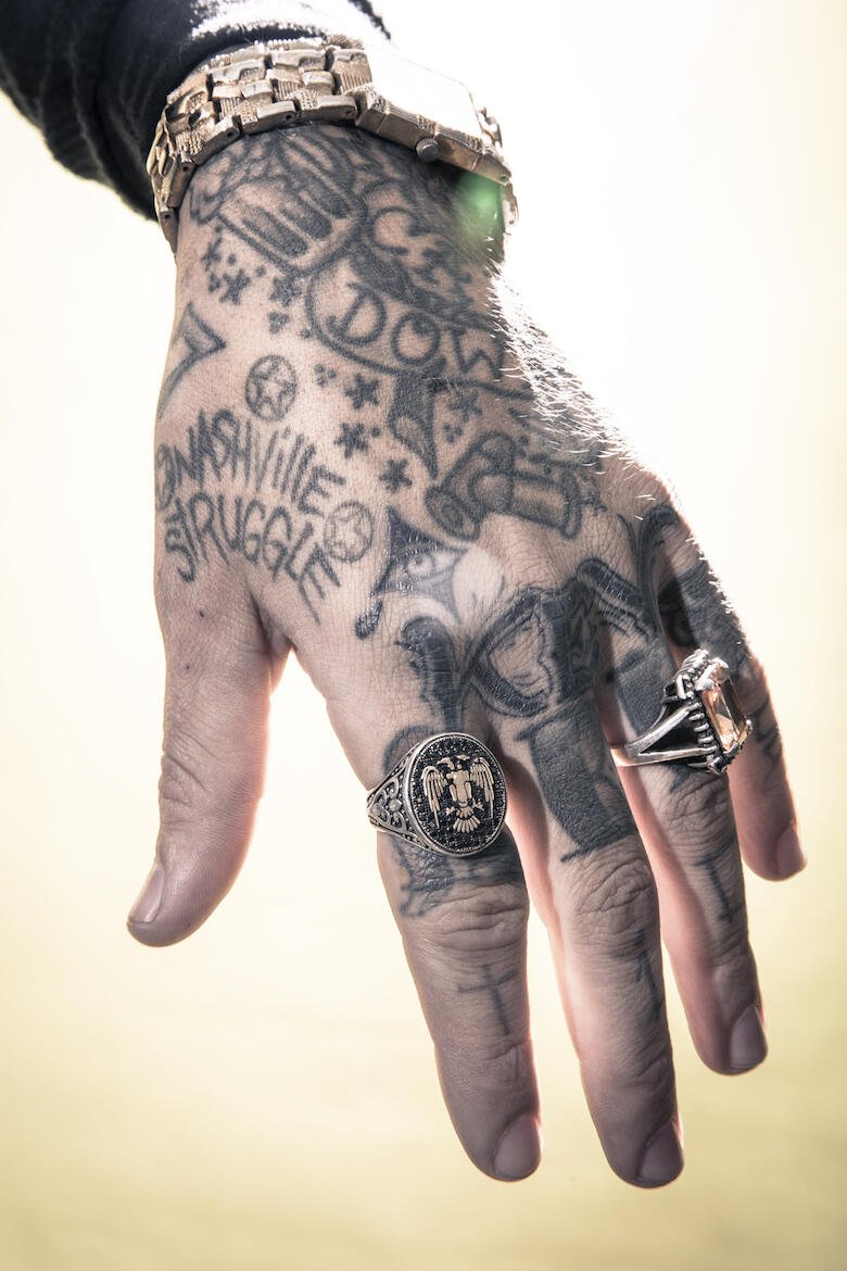 yelawolf tattoos head