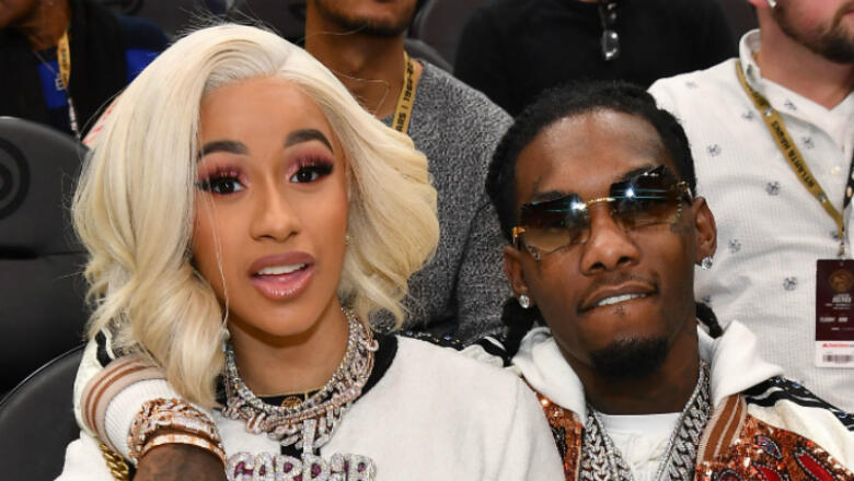 Cardi B Shares First Family Photo With Baby Kulture & Offset | IHeart