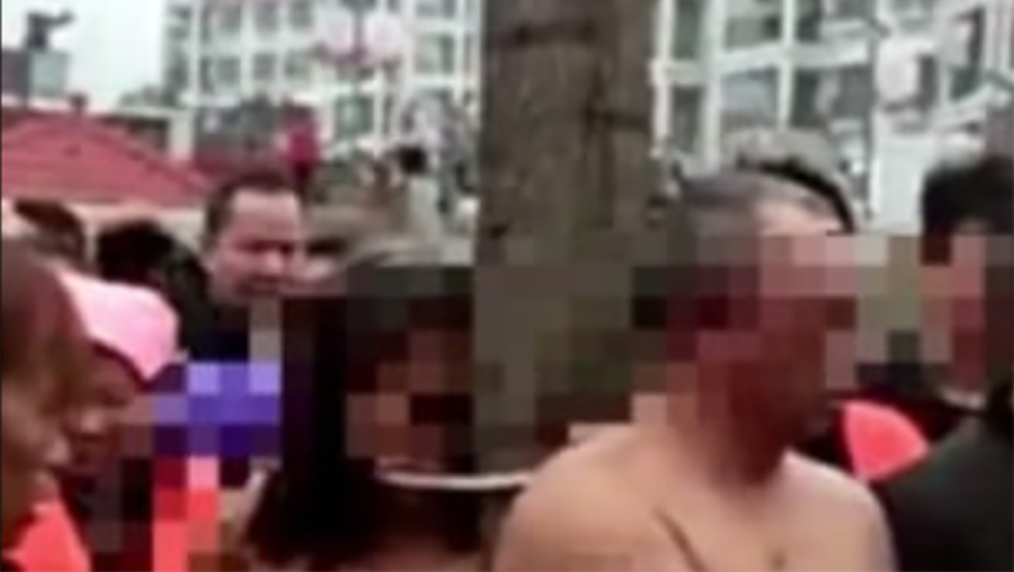 Cheater & Mistress Stripped, Tied To Tree After Wife Catches Them Together  | iHeart