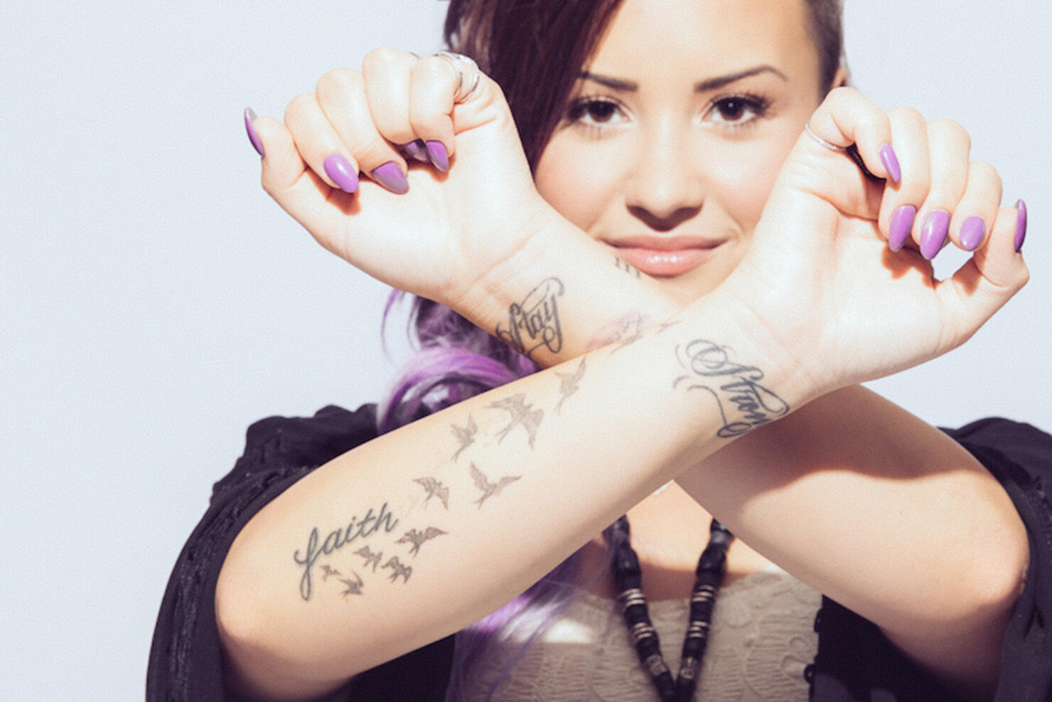Demi Lovato Tattoo Stories 2014