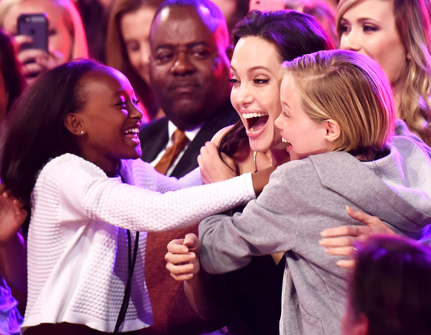 Angelina Jolie Steps Out With All 6 Of Her Kids & They Look So Grown Up | iHeart
