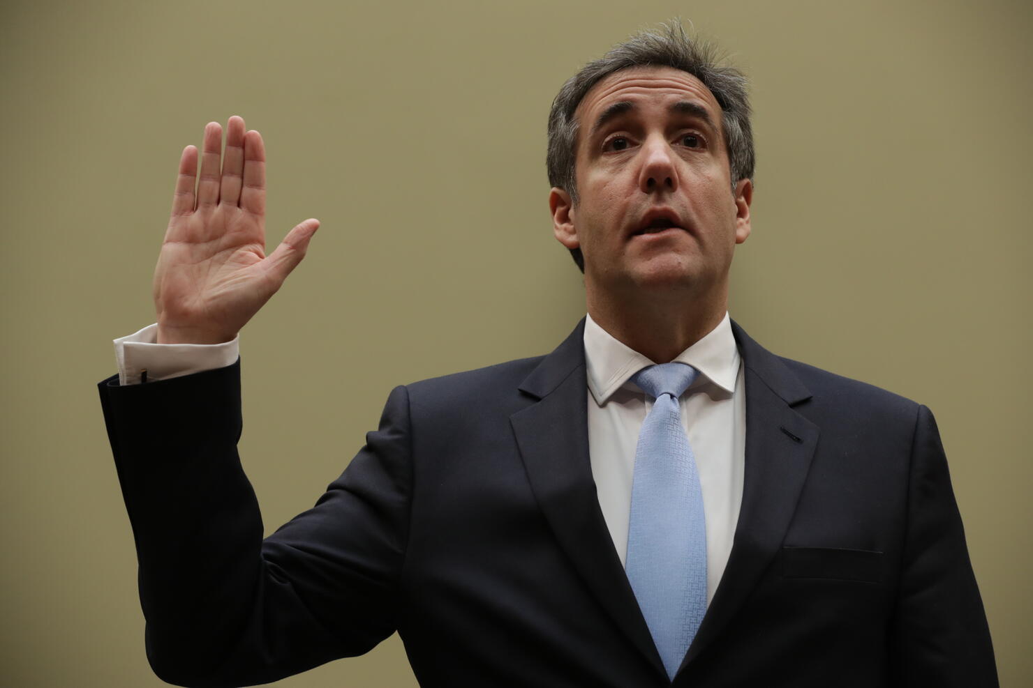 Cohen swears to tell the truth
