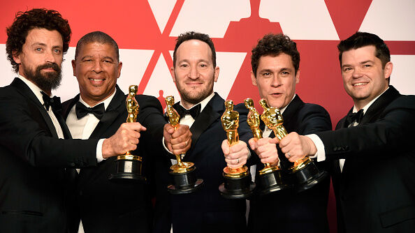 Best Animated Feature Film winners for 'Spider-Man: Into the Spider-Verse' - Getty Images