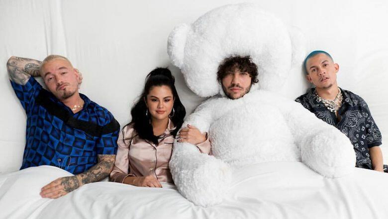 Selena Gomez, Benny Blanco, J Balvin & Tainy 'Can't Get Enough' On New ...