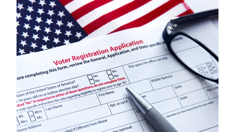 Voter Registration Getty RF