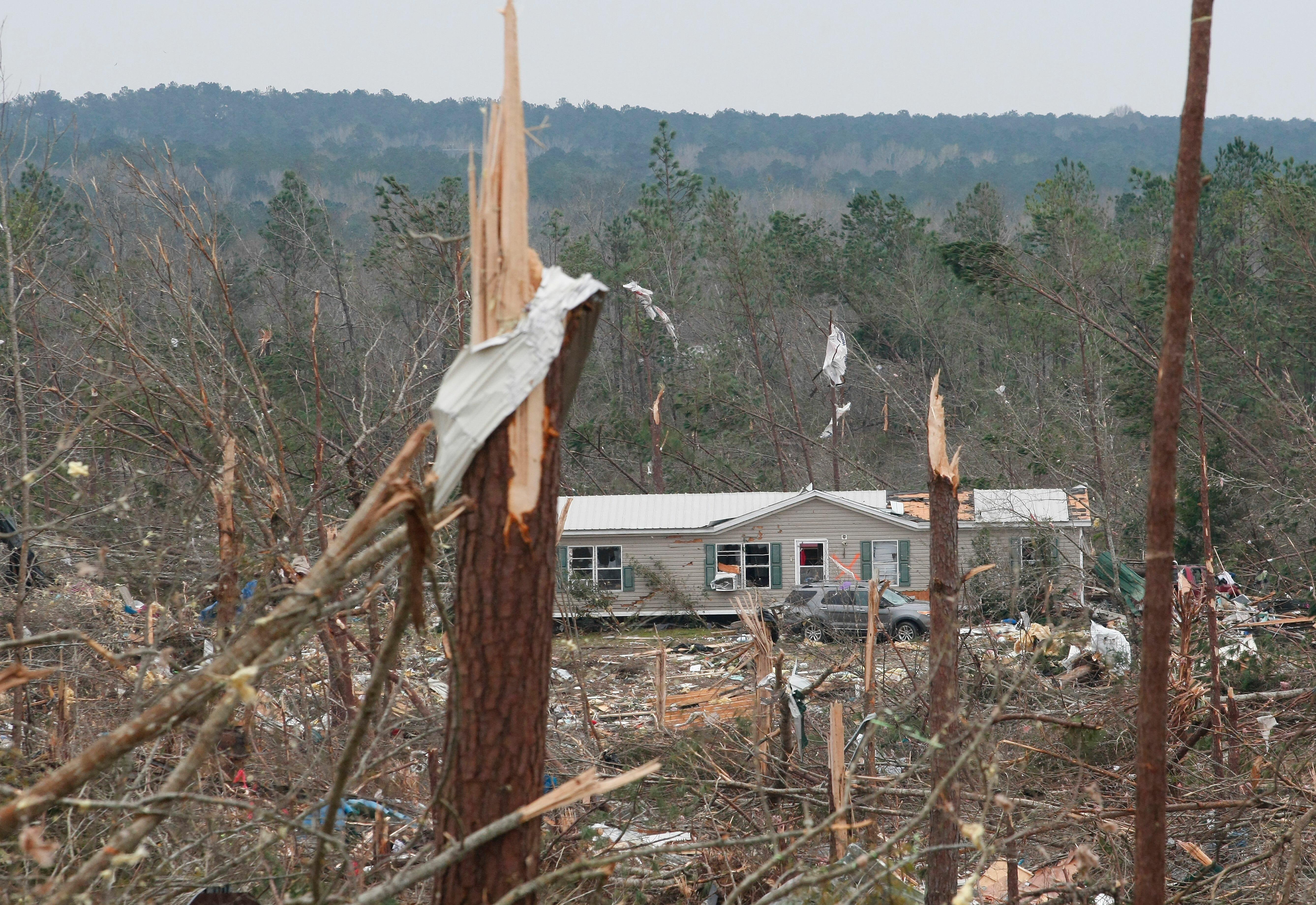 Devastating Tornadoes in Alabama Kill At Least 23 People  iHeart